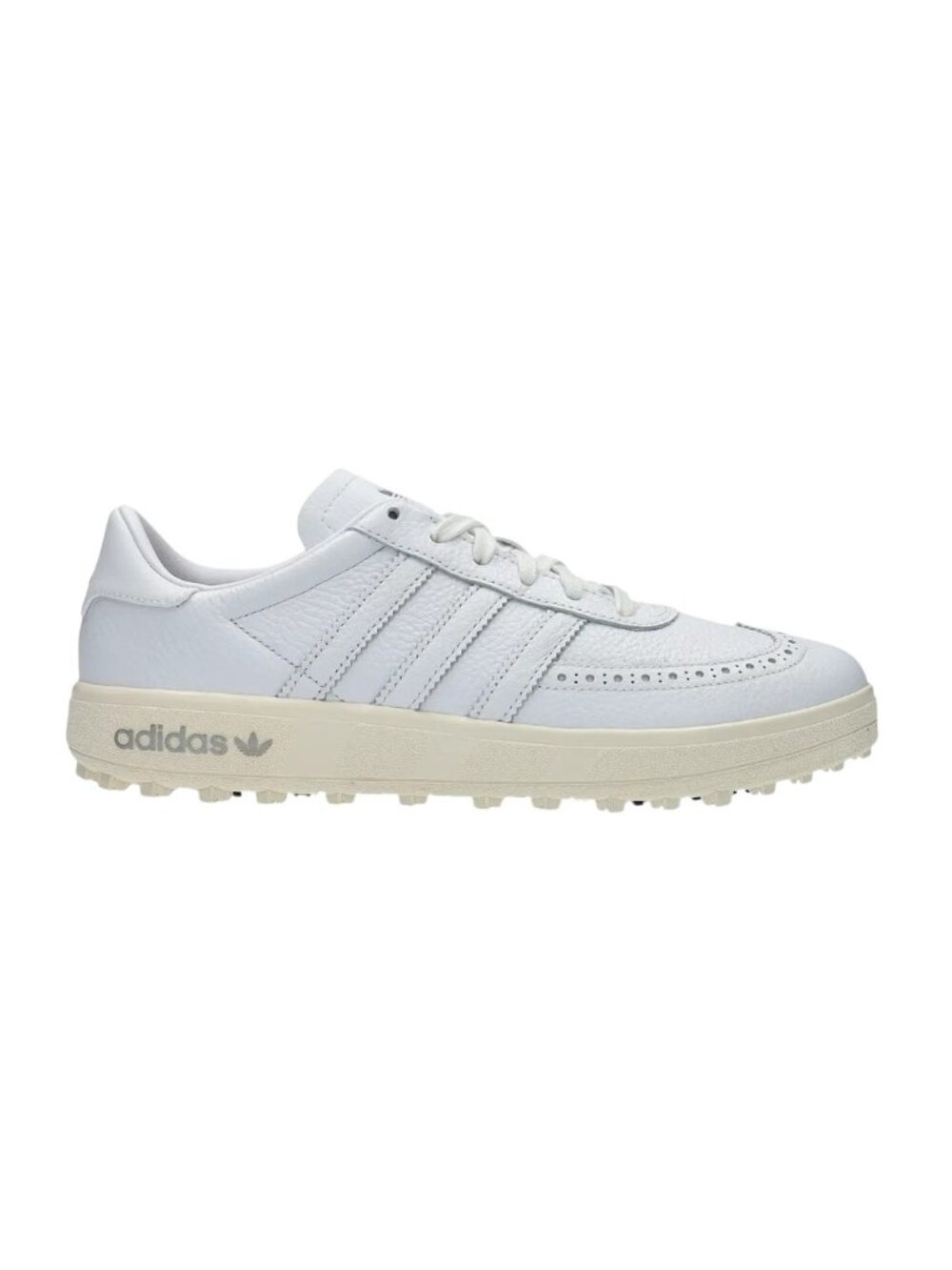 adidas White Cream Low-Top Athletic Sneakers